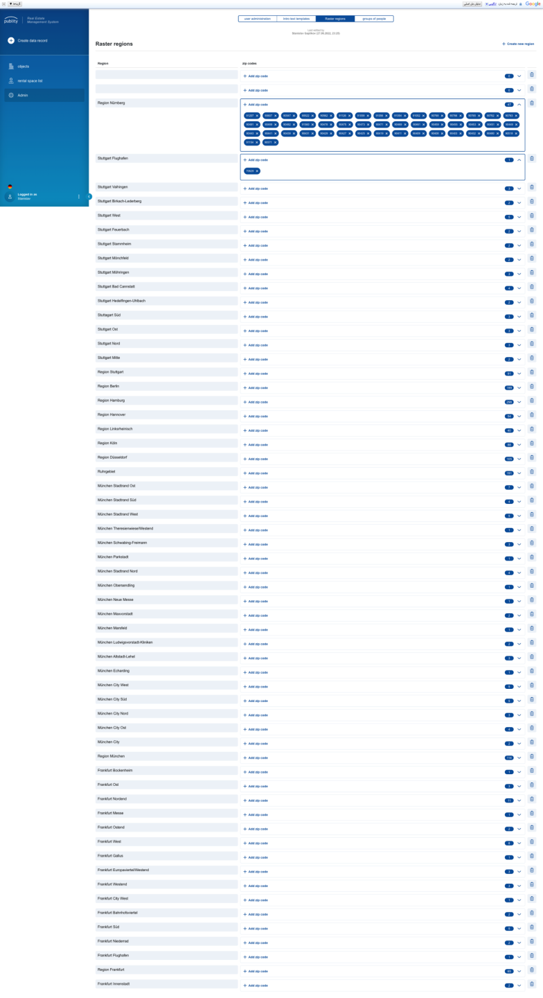 publity Dashboard